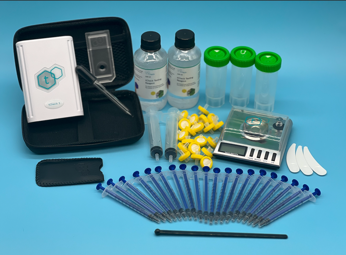 tCheck 3 THC & CBD - All-IN-ONE Potency Test Kit